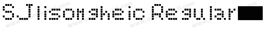 SJlisongheic Regular字体转换
